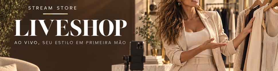 Liveshop Orchidee Bianco — ao vivo, seu estilo em primeira mão